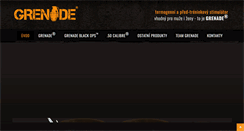 Desktop Screenshot of grenadefatburner.cz